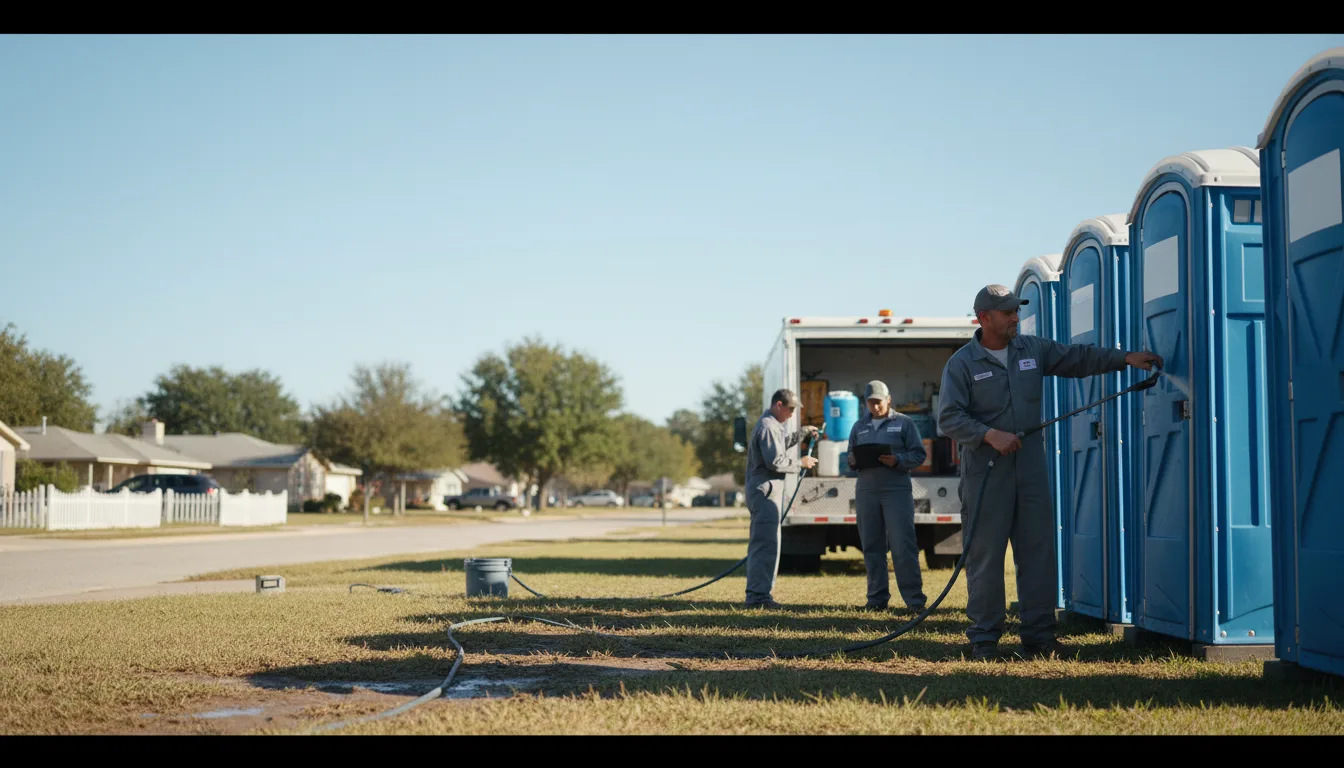Long-Term Portable Toilet Rental in Waynesfield, OH near me